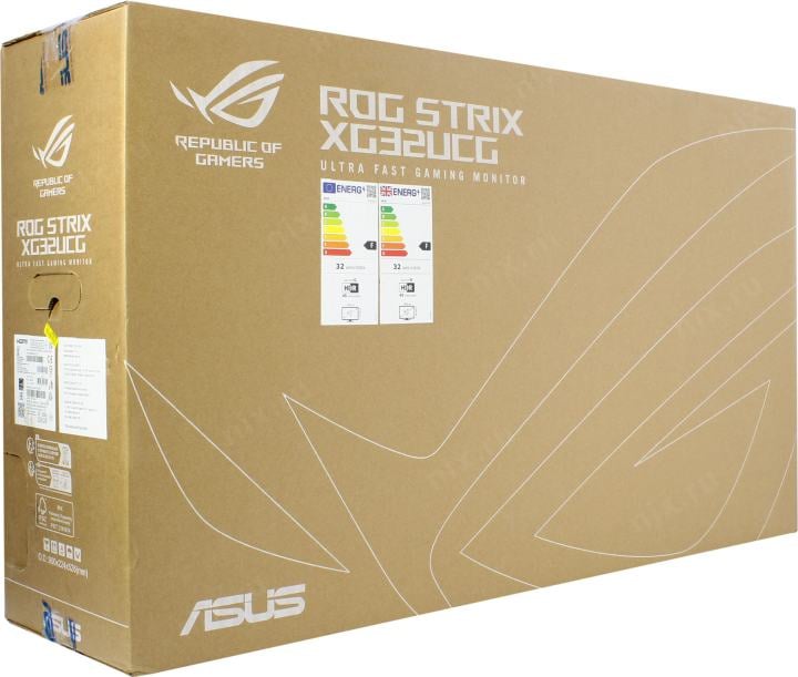 31.5"  ЖК-монитор ASUS ROG Strix XG32UCG Gaming BK (LCD,  3840x2160, HDMI, DP)