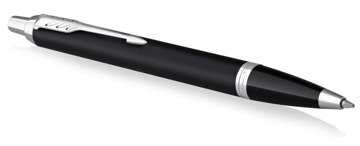 Ручка шариков. Parker IM Essential K319 (2143632) Matte Black CT  M синие подар.кор.