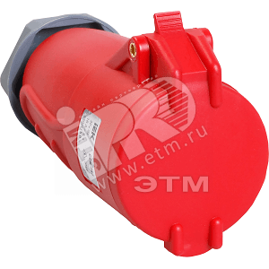 Розетка IEK PSN22-016-4 кабельная Magnum 16А 380В 3P+PE  ССИ-214  IP44