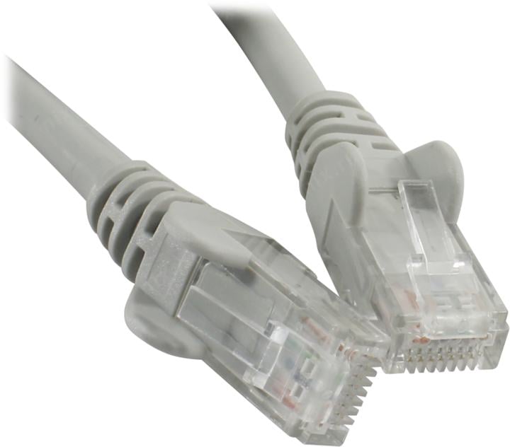 LAN-PC45/U6-15-GY Шнур коммутационный Lanmaster кат. 6 неэкр. UTP RJ45/RJ45 d 051 15м LSZH AWG24 серый