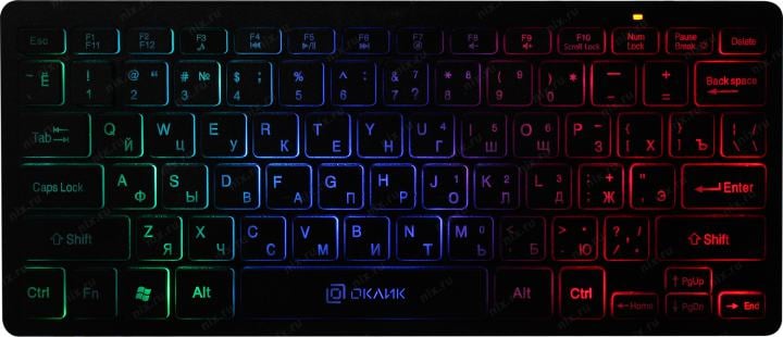 Клавиатура OKLICK 300S  <USB> 78КЛ <1696461>