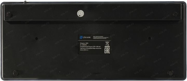 Клавиатура OKLICK 300S  <USB> 78КЛ <1696461>