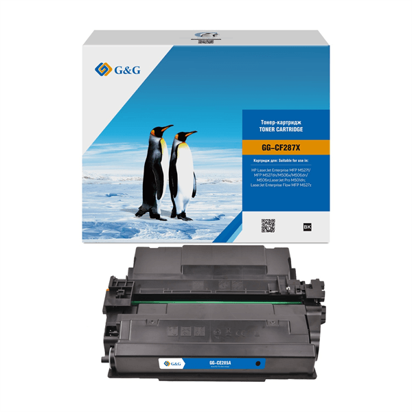 <105825> Картридж лазерный GG-CF287X G&G Тонер картридж для HP LaserJet Enrterprise M501/506 x/n/dn MFP M527z/f/dn [GG-CF287X]