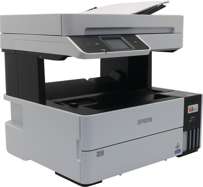Epson L6490  (A4,струйноеМФУ,факс,LCD,17стр/мин,4800x1200dpi,4краски,USB2.0,ADF,WiFi,сетевой, двустор. печать)