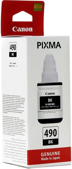 Чернила Canon GI-490BK Black  для PIXMA G1400/2400/3400