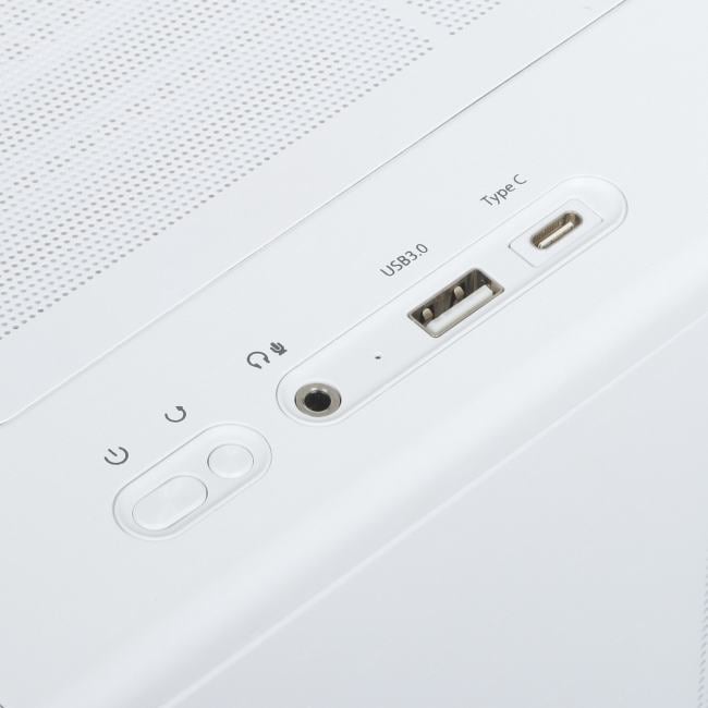 Minitower ZALMAN <P10  White>  MicroATX  без БП