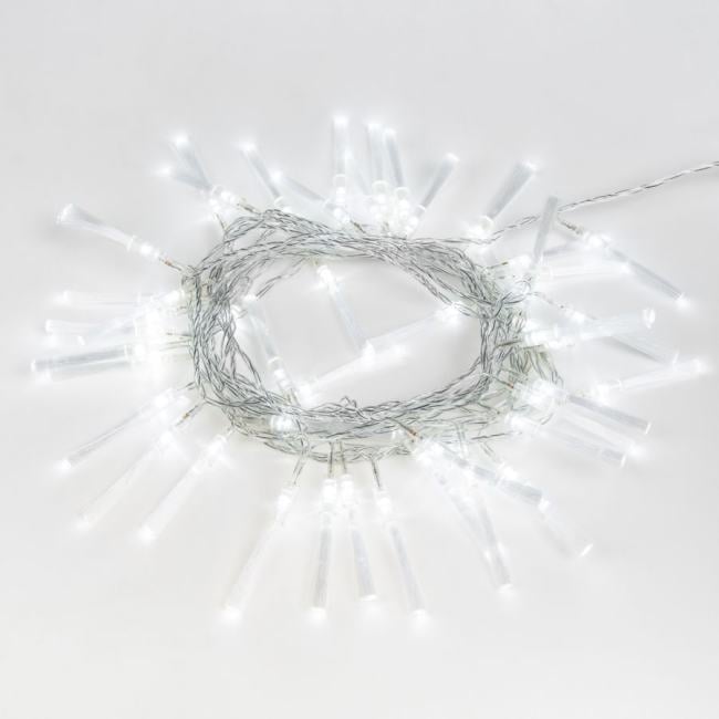 Гирлянда светодиодная "Кисточки" 5м 48LED бел. 2Вт IP20 Neon-Night 303-035