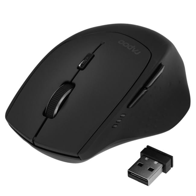Мышь Rapoo MT550, беспроводная, Bluetooth, оптическая, черный