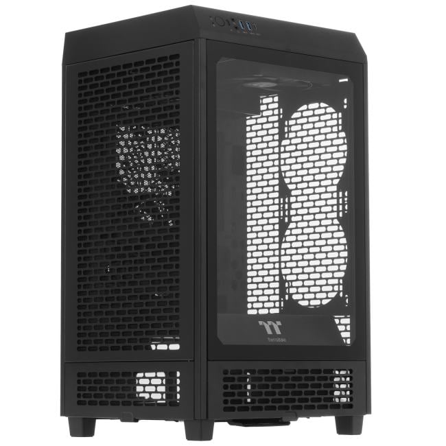 Корпус Thermaltake CA-1X9-00S1WN-00, The Tower 200, miniITX, без БП