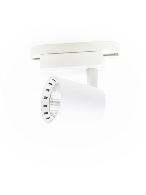 JazzWay 5010598 Светильник светодиодный трековый на шинопровод ДПО-30w 4000K 24° WH  (белый)  IP40  jazzway (5010598)