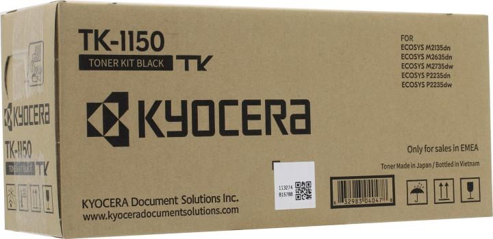 Картридж Kyocera TK-1150, черный, 3000 стр.