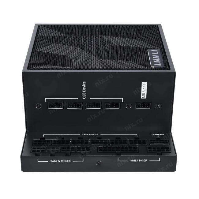 G9P.EG0850.BE00.RU Блок питания Lian-Li ATX 850W EG0850 Gen.5 80+ platinum (20+4pin) APFC 120mm fan 12xSATA  Cab Manag R