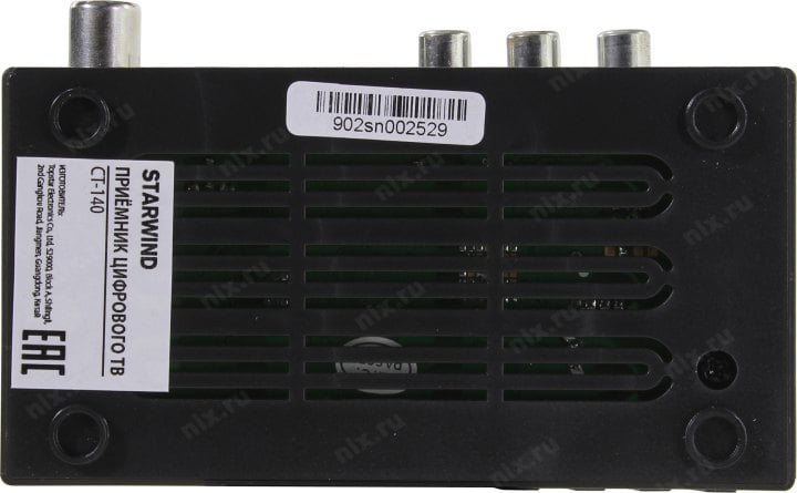 Starwind <CT-140> (Full HD A/V Player, HDMI, RCA,  2xUSB2.0, DVB-T2/DVB-C, ПДУ)