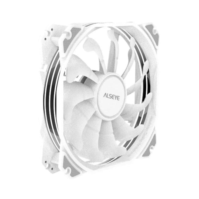 Вентилятор для корпуса ALSEYE M120-PWA FAN 120mm, 800~1700rpm, 31~66CFM, 19.4~33.8dBA, AURA RGB, PWM + 3pin Aura, RTL{100} (874357)