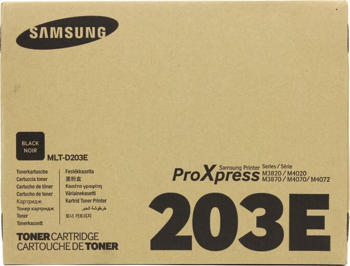 Картридж лазерный Samsung MLT-D203E, черный, 10000 страниц