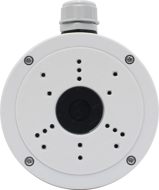 Монтажная коробка HIKVISION, для купольных камер, алюминиевый сплав, цвет белый, DS-1280ZJ-S