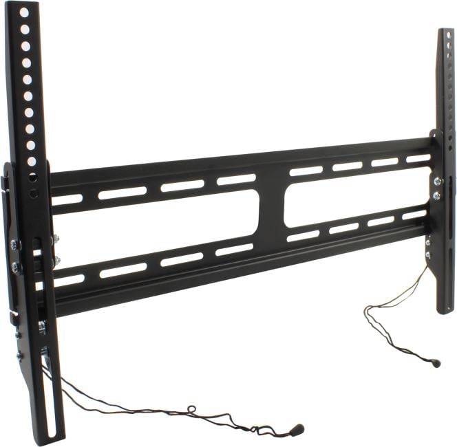 [WT55] Универсальное наклонное настенное крепление Wize [WT55] для 32"-80" LCD телевизоров, VESA 600x400, угол наклона 3-12°, расстояние от стены 4 см, до 45 кг, черн., розн. упаковка