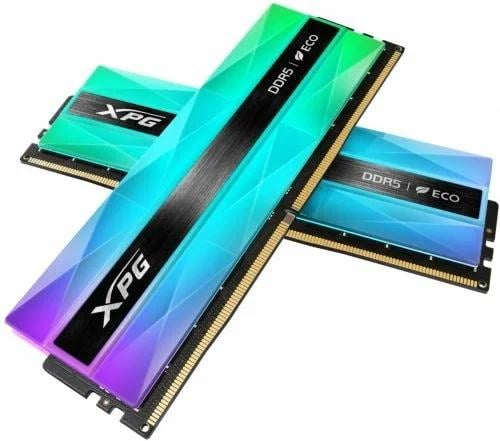 ADATA XPG Lancer Neon RGB <AX5U6000C3016G-DCLANRSG> DDR5 DIMM 32Gb KIT  2*16Gb <PC5-48000> CL30