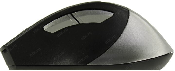 A4Tech FSTYLER Wireless&Bluetooth Optical Mouse <FB35 Smoky Grey>  (RTL) USB 6btn+Roll