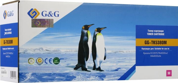 Картридж лазерный G&G GG-TK5380M (TK-5380M) пурпурный (10000 стр.) для Kyocera ECOSYS PA4000cx/MA4000cifx