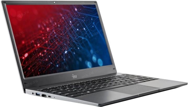 Ноутбук IRU Tactio 14ALH i3 1215U 8Gb SSD256Gb 14" Win11 Pro Multi  64 grey (2059058)