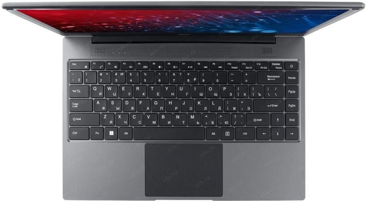 Ноутбук IRU Tactio 14ALH i3 1215U 8Gb SSD256Gb 14" Win11 Pro Multi  64 grey (2059058)