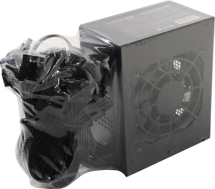 (Из ремонта, рабочий, гарантия 14 дней) Блок питания 500W ExeGate M500 (SFX, APFC, КПД 87% (80 PLUS Silver), 8cm fan, 24pin, 4+4pin, 3xSATA,