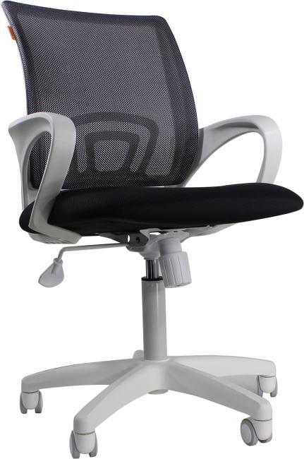 (7017608) Офисное кресло Chairman 696 белый  пластик  TW-12,TW-04 серый  N
