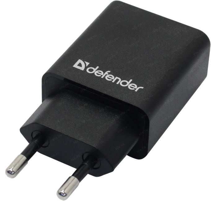 Зарядное устройство Defender EPA-10 Black 83572, USB, 10.5W