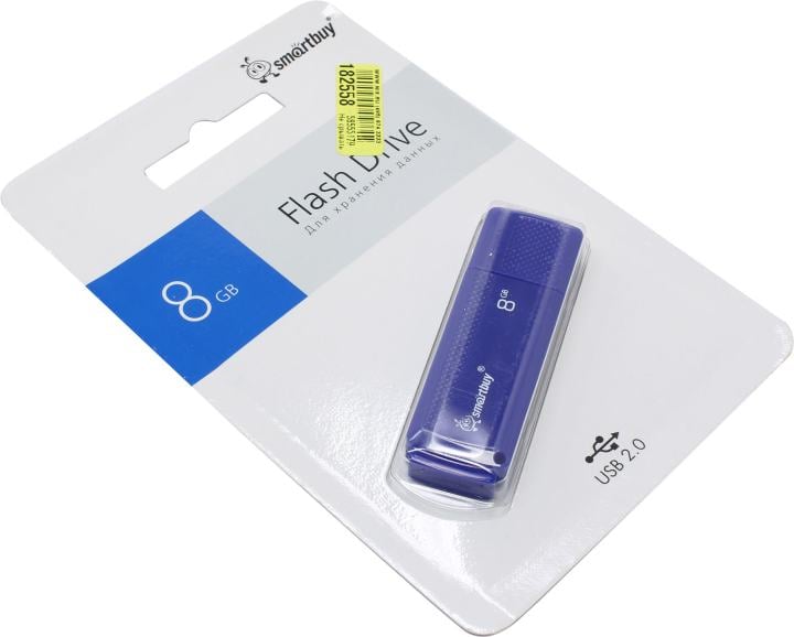 SmartBuy Dock <SB8GBDK-B> USB2.0  Flash  Drive  8Gb (RTL)