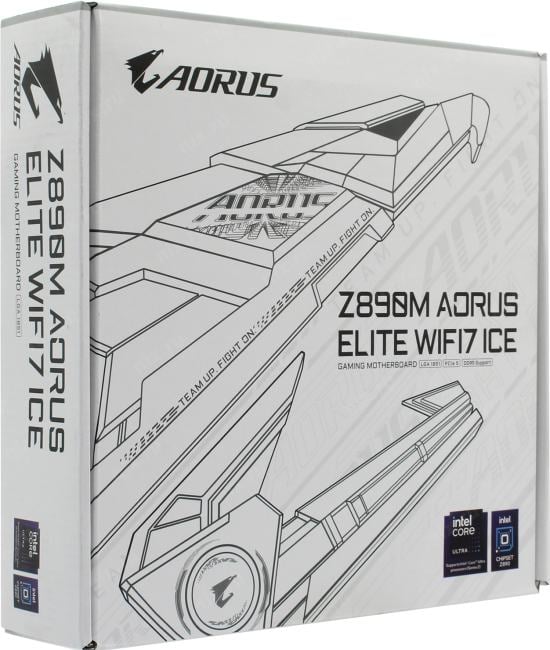GIGABYTE Z890M A ELITE WIFI7 ICE (RTL) LGA1851 <Z890> 2xPCI-E HDMI+DP  2.5GbLAN+WiFi+BT  SATA  MicroATX 4DDR5