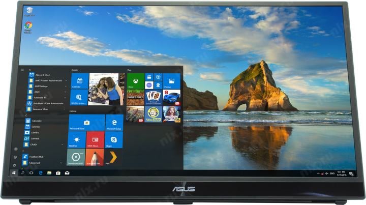 17.3" ЖК монитор ASUS ZenScreen  MB17AHG  GR