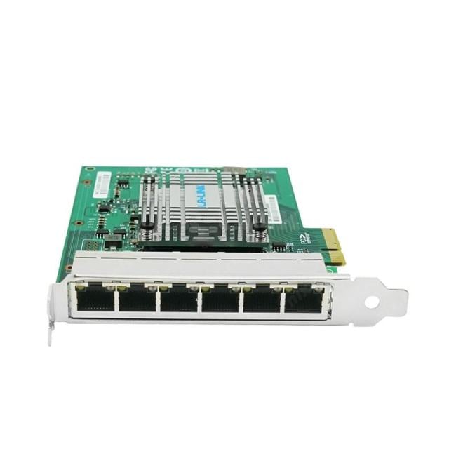 Сетевая карта LR-LINK - Intel I350, 1 Гб/с, RJ-45, 6-port, PCI Express, x4, PCIe, LRES2006PT