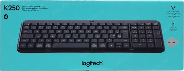 Клавиатура Logitech Wireless Keyboard  K250 <Bluetooth> <920-013452>