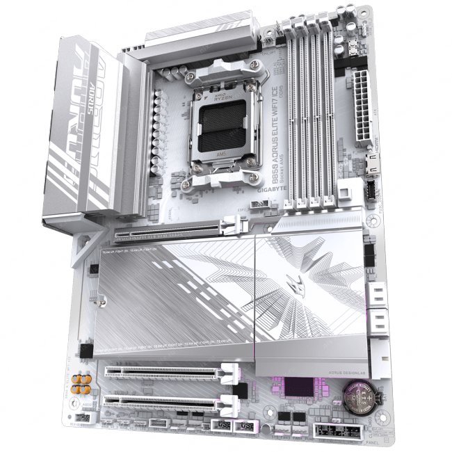 Материнская плата GigaByte B850 Aorus Elite WiFi7  Ice rev. 1.1
