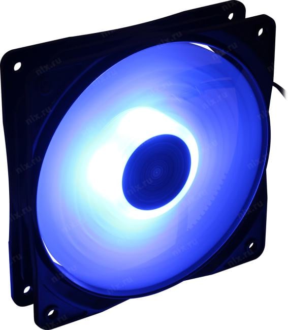 Deepcool <DP-FLED-RF120-BL> RF120 (3пин,  Blue  LED,  120x120x25мм, 21.9дБ,1300об/мин)