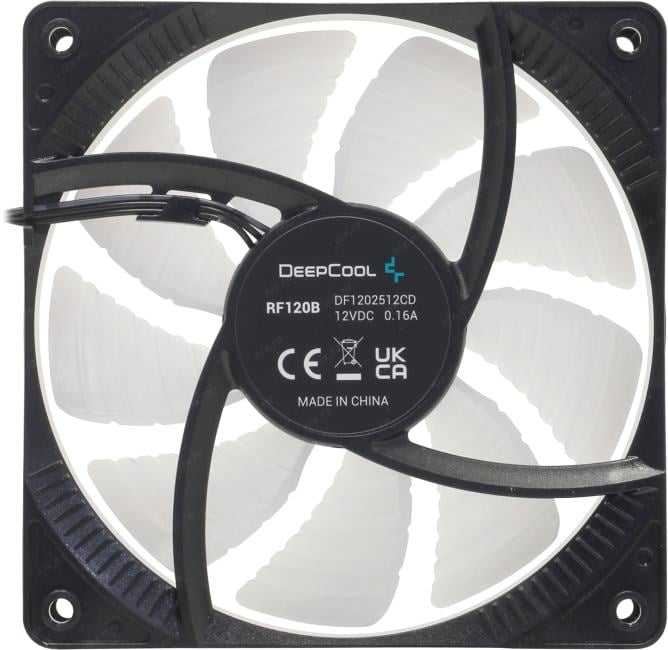 Deepcool <DP-FLED-RF120-BL> RF120 (3пин,  Blue  LED,  120x120x25мм, 21.9дБ,1300об/мин)
