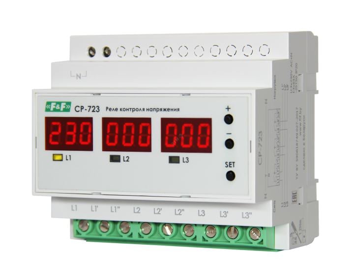 F&F CP-723 <EA04.009.015>  Реле контроля напряжения