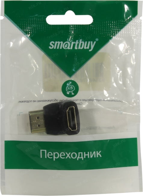Smartbuy <A-111> Переходник HDMI (F) -> HDMI  (M)  Г-образный