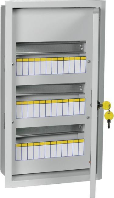 IEK MKM14-V-36-30-T Щит распределительный встраиваемый ЩРв-36з-1 IP31 с  замком УХЛ3 TREND
