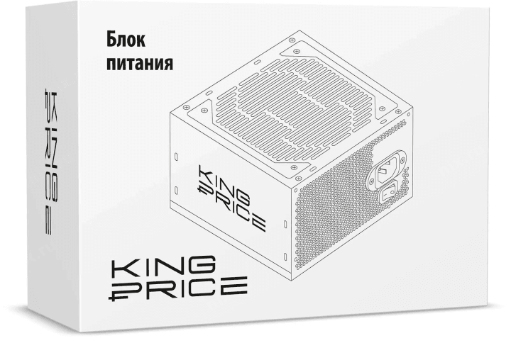 KPPSU450V2 Блок питания KingPrice ATX 450W KPPSU450 (20+4pin)  120mm  fan  3xSATA RTL