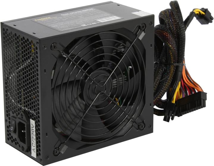 Блок питания 800W ExeGate Gaming Standard 800PGS (ATX, APFC, КПД 80% (80 PLUS), 14cm fan, 24pin, 2x(4+4)pin, 6xPCI-E, 8xSATA, 4xIDE, Cable Management, black, RTL)