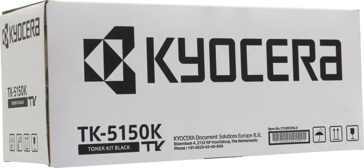 Картридж лазерный Kyocera TK-5150K для Kyocera P6035cdn/M6035cidn/M6535cidn, черный, 12000 стр.