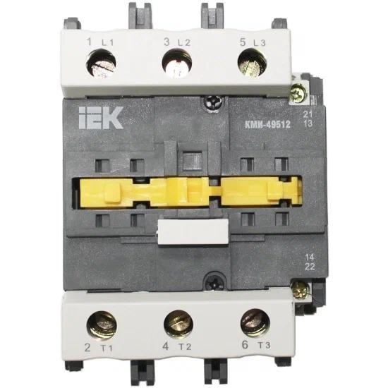 Контактор IEK KKM41-095-400-11 КМИ-49512  95А 400В/АС3 1НО,1НЗ