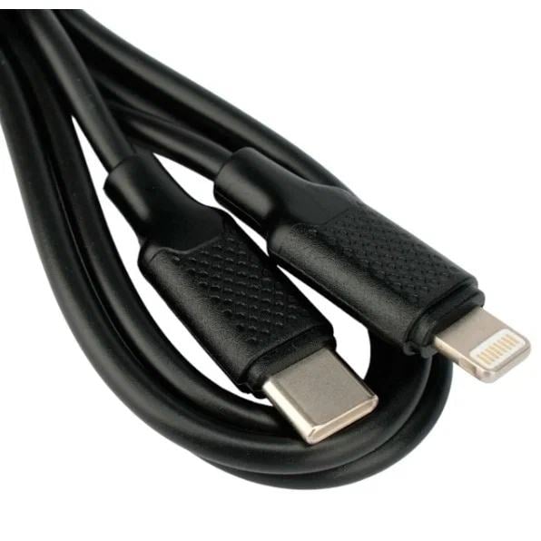 Кабель Гарнизон GCC-USB2-AP2CM-1M, USB2.0, Lightning/Type-C, 1м, 20Вт