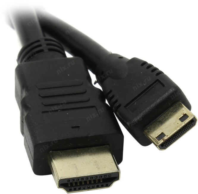 Exegate <EX257911RUS> Кабель HDMI to miniHDMI  (19M  -19M)  ver1.4 1.8м