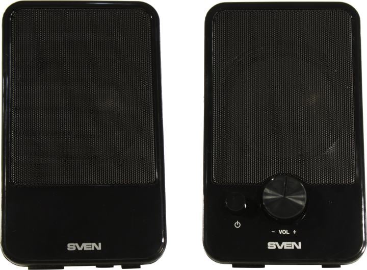 Колонки SVEN 312 Black (2x2W, питание  от  USB)