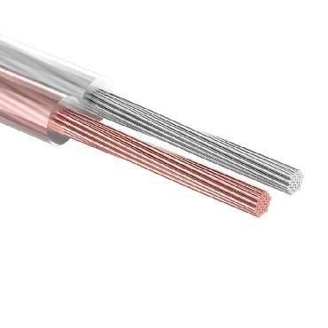 01-6304-05 Кабель акустический REXANT 2х0,75 мм?, прозрачный  SILICON,  мини-бухта  5 м