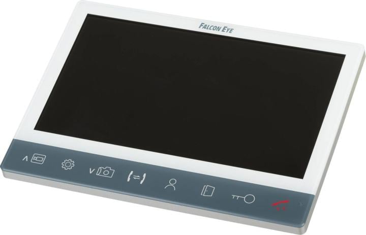 Falcon Eye Milano Plus HD Видеодомофон: дисплей 10" TFT; механические кнопки; подключение до 2-х вызывных панелей и до 2-х видеокамер ; OSD меню; адресный интерком до 6 мониторов; питание AC 220В