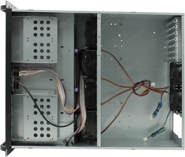 Server Case 4U Procase <ES416S-SATA3-B-0> Black 16xHotSwapSAS/SATA,  ATX, без БП
